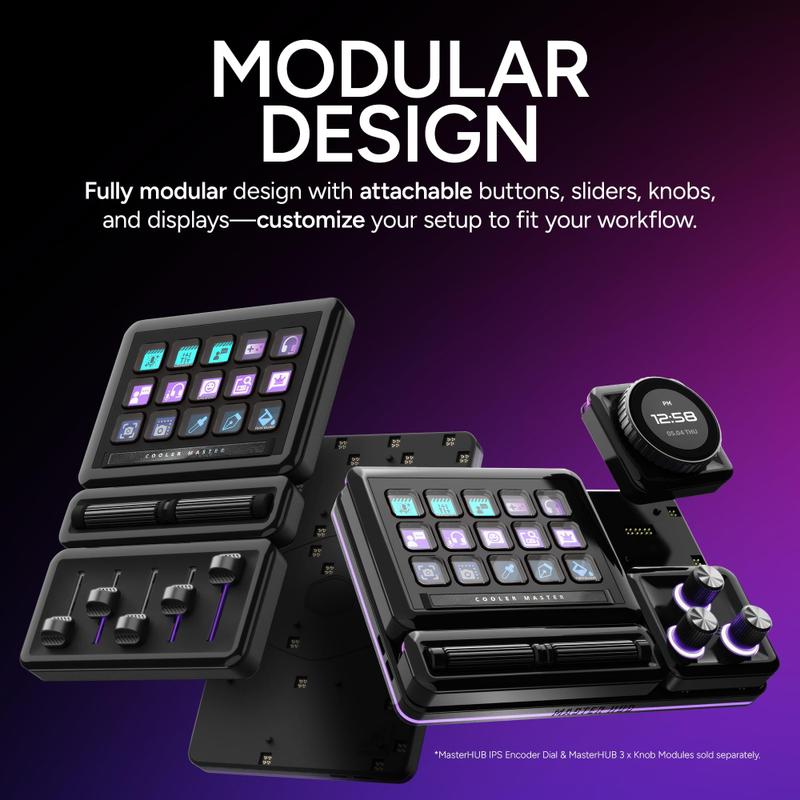 Plataforma modular Cooler Master MasterHub Creator Kit Freeform